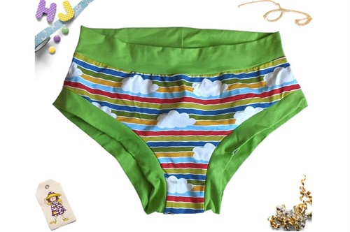 Buy L Briefs Moo Stripes now using this page